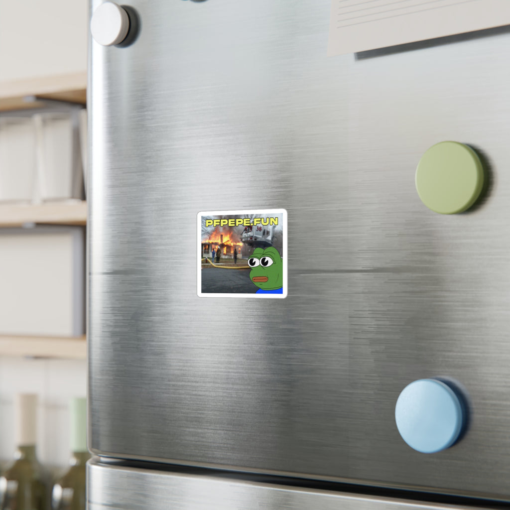 PFP Vinyl Sticker — PFP Unfazed