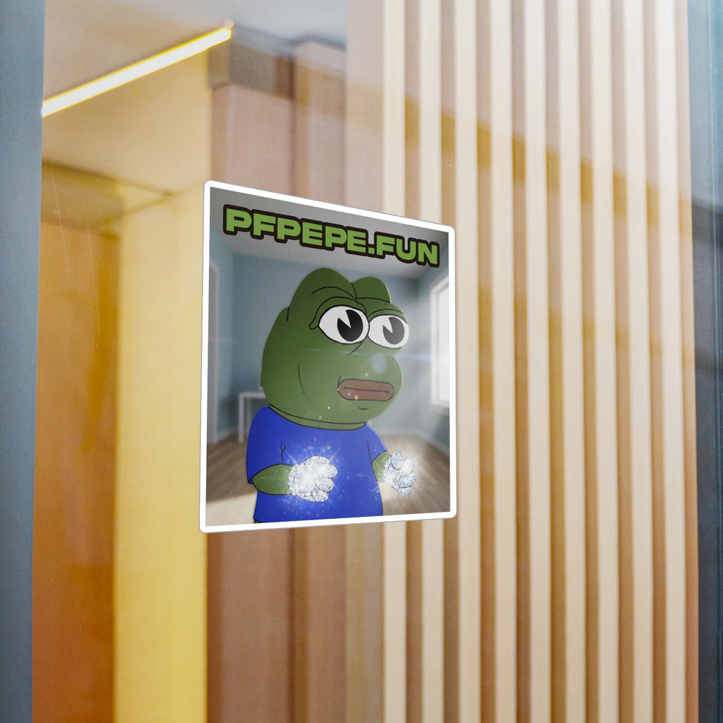 PFP Vinyl Sticker — PFP Dimond Hands
