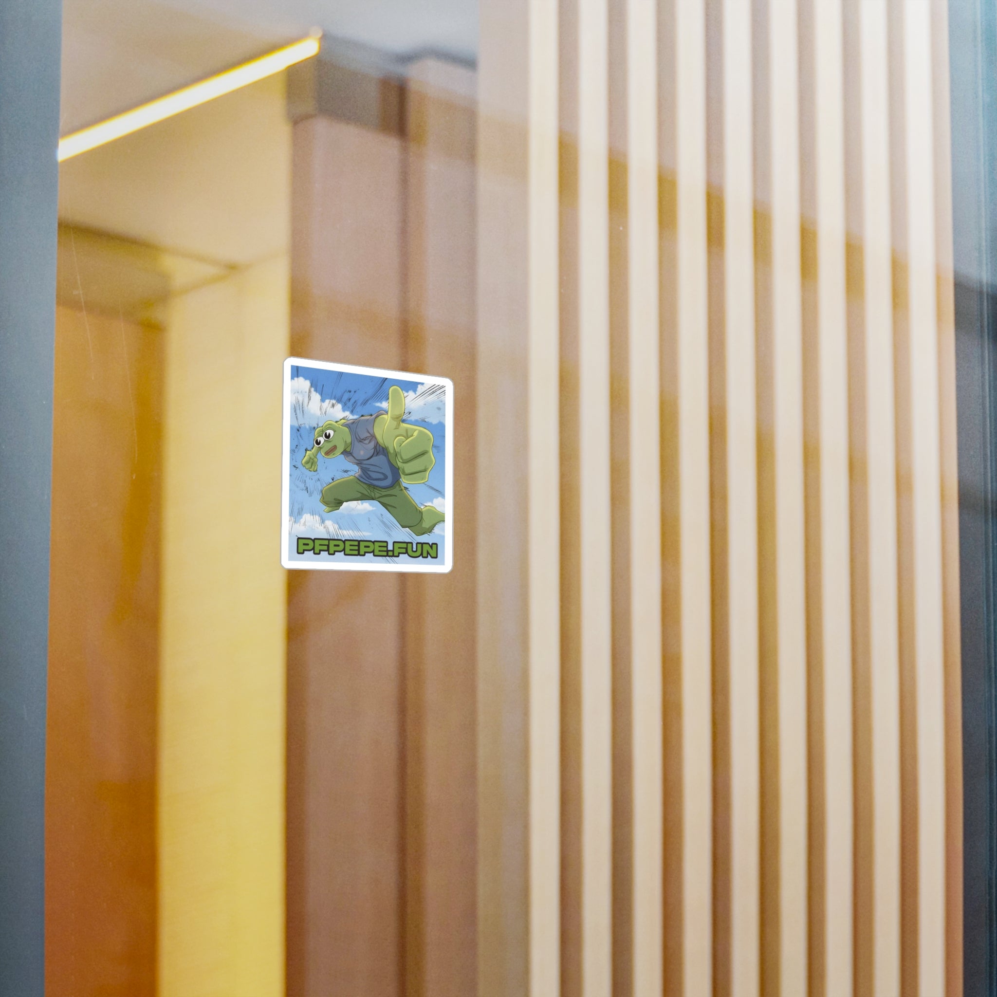 PFP Vinyl Sticker — PFP Punch