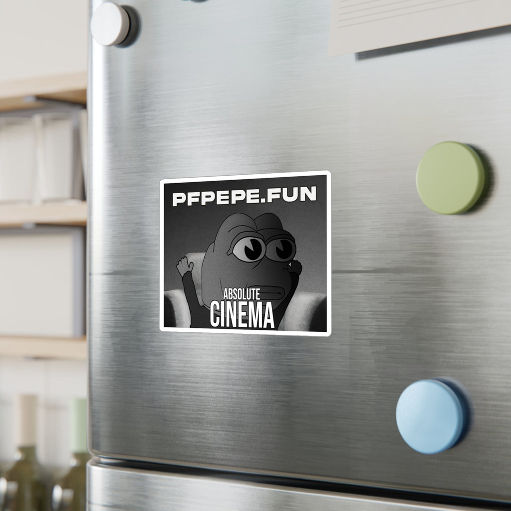 PFP Vinyl Sticker — PFP Absolute Cinema