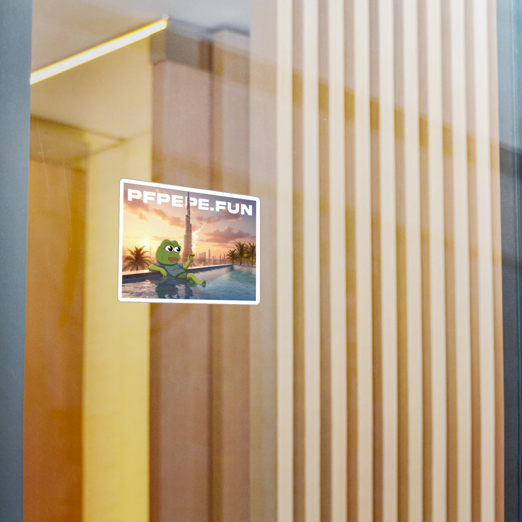 PFP Vinyl Sticker — PFP In Dubai