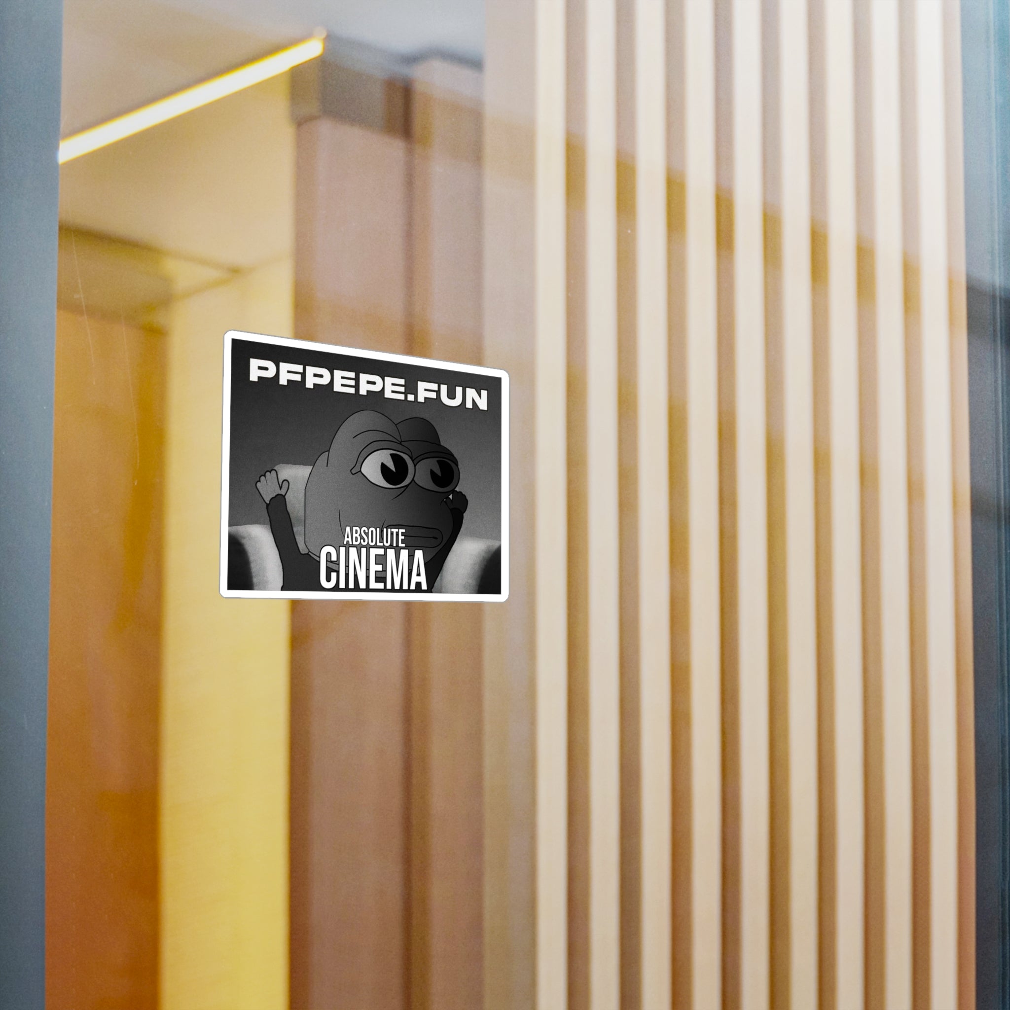 PFP Vinyl Sticker — PFP Absolute Cinema