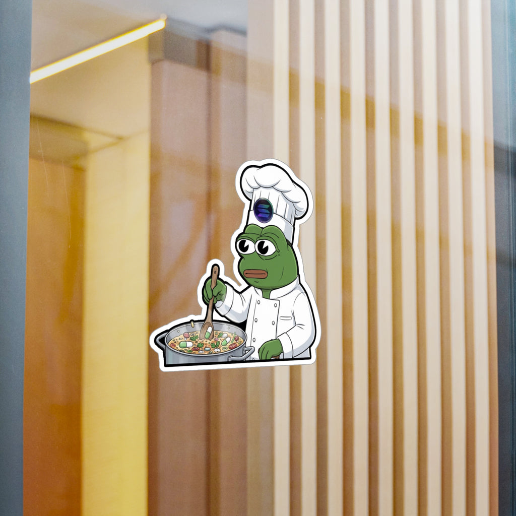 PFP Vinyl Sticker — PFP "Let him COOK"