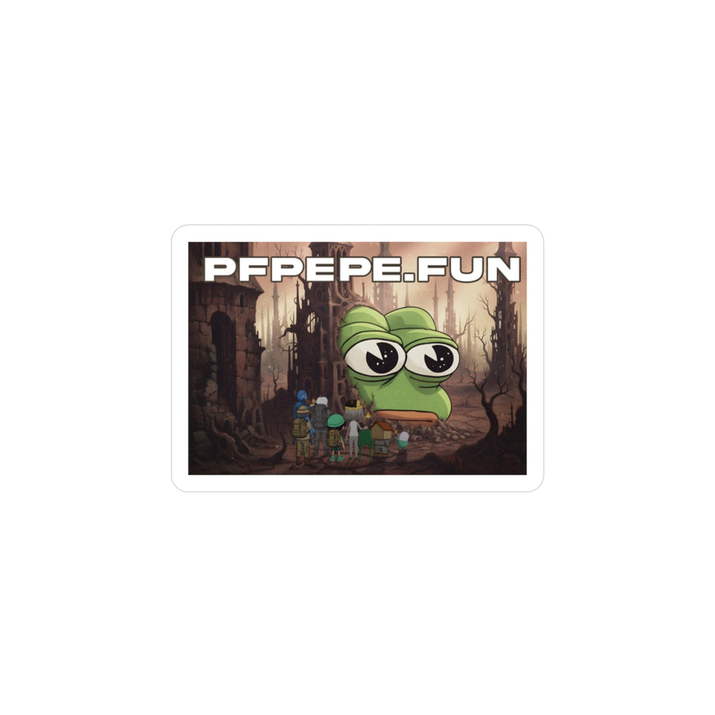 PFP Vinyl Sticker — PFP Adventure
