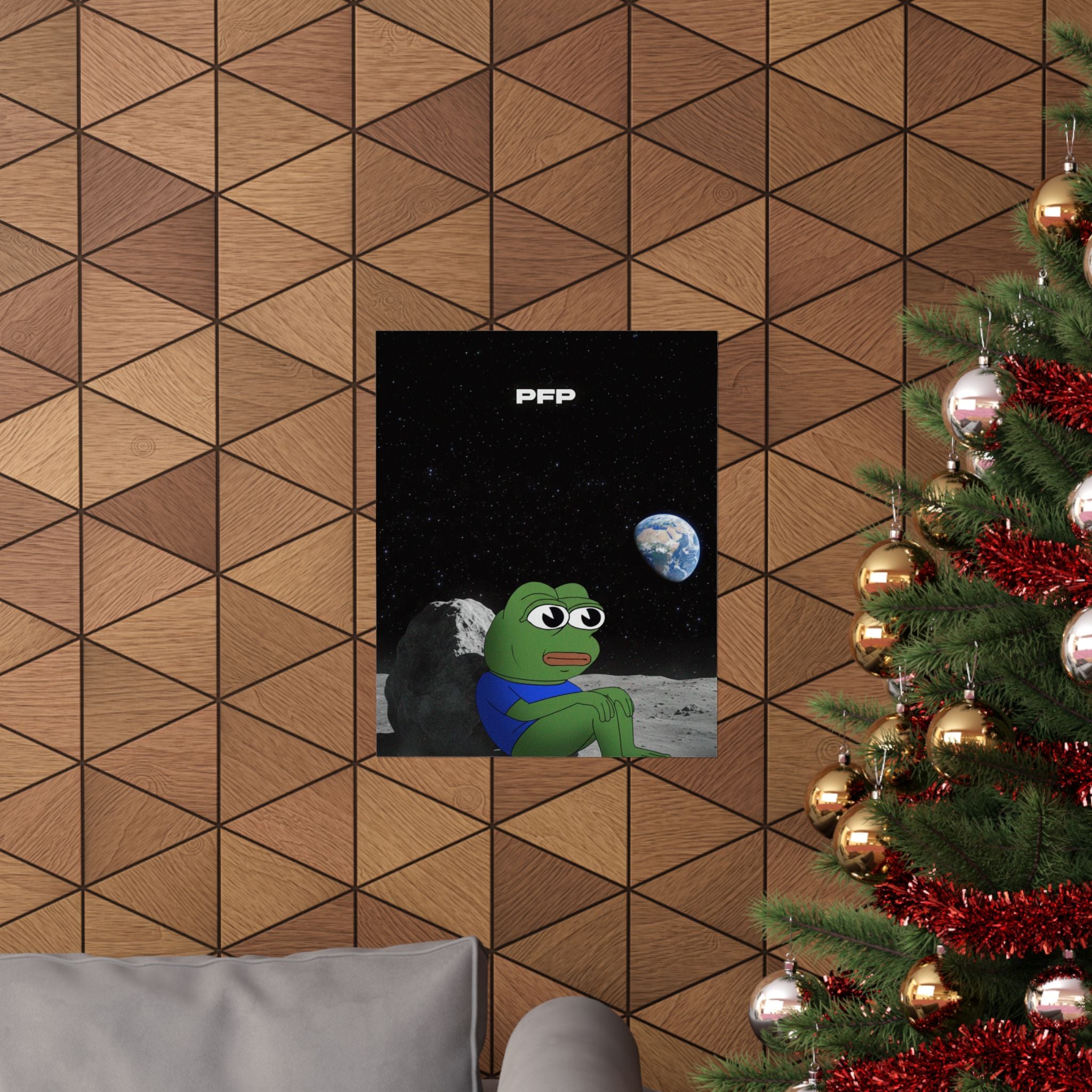 PFP Poster | PFP to the Moooon!