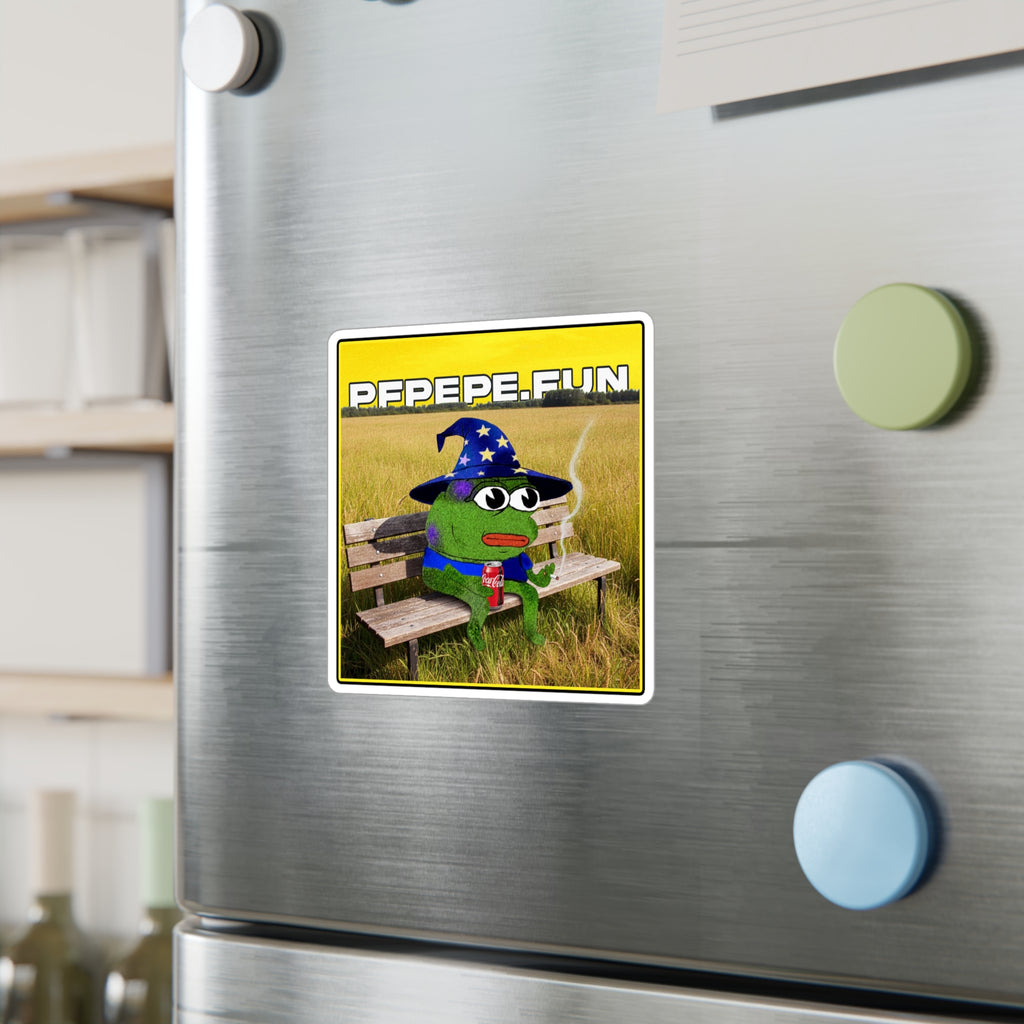 PFP Vinyl Sticker — PFP Wizard Smokin a Ciggy