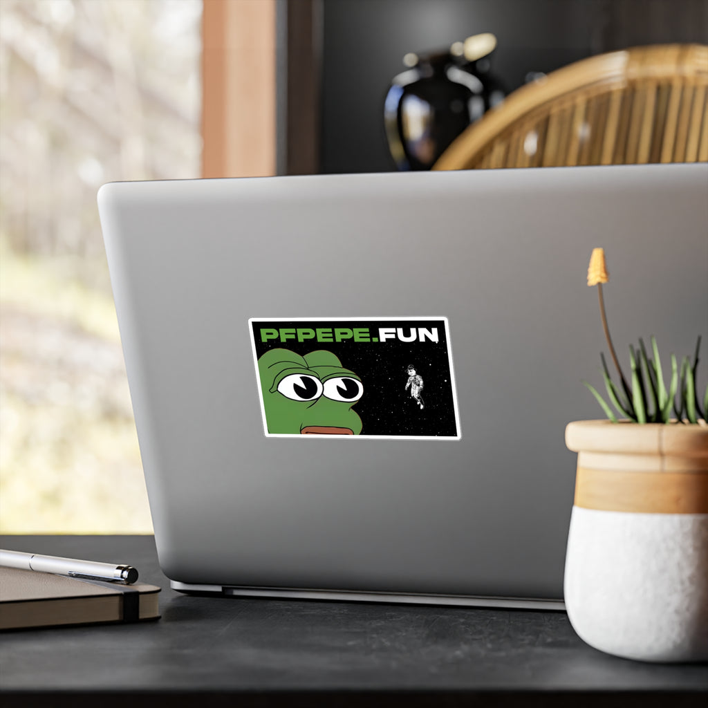 PFP Vinyl Sticker — Space