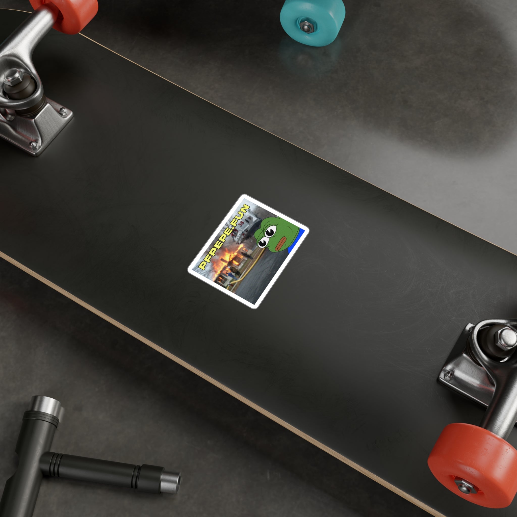 PFP Vinyl Sticker — PFP Unfazed
