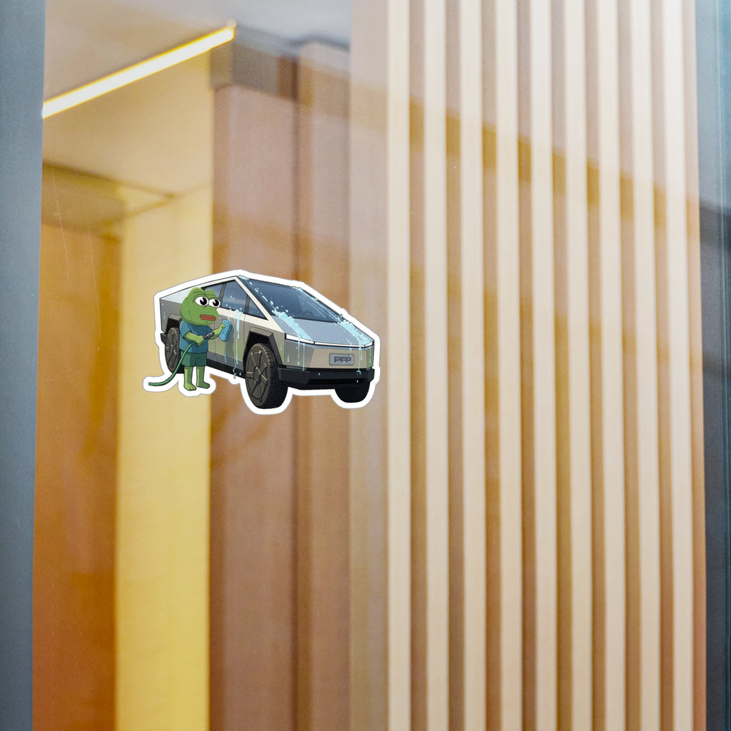PFP Vinyl Sticker — PFP Car Wash