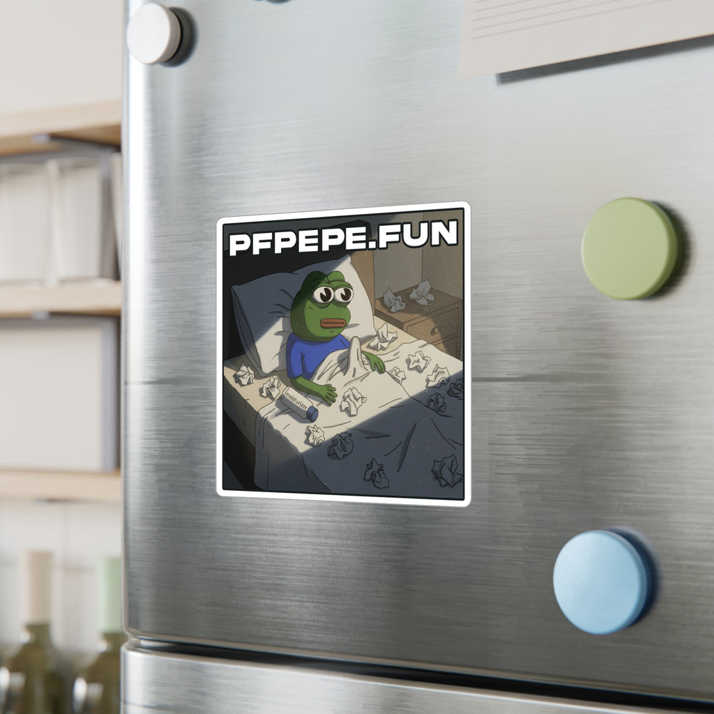 PFP Vinyl Sticker — PFP Busy Night