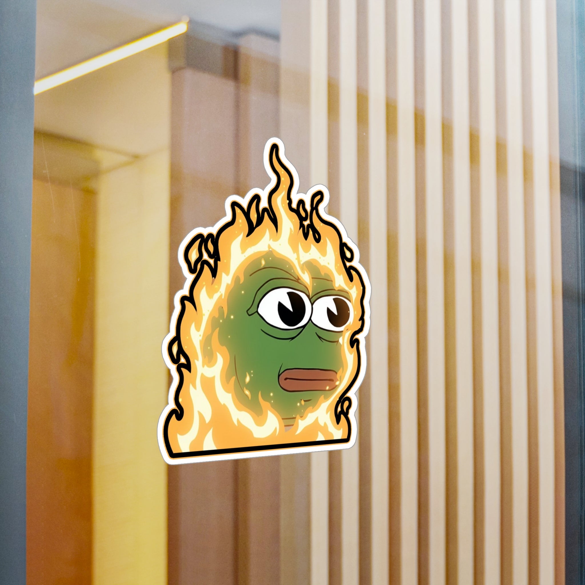PFP Vinyl Sticker — PFP is Hot asf