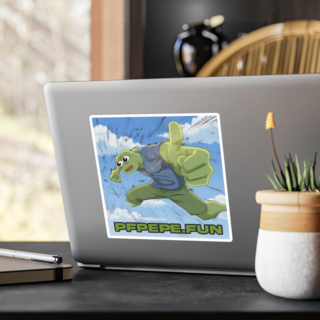 PFP Vinyl Sticker — PFP Punch