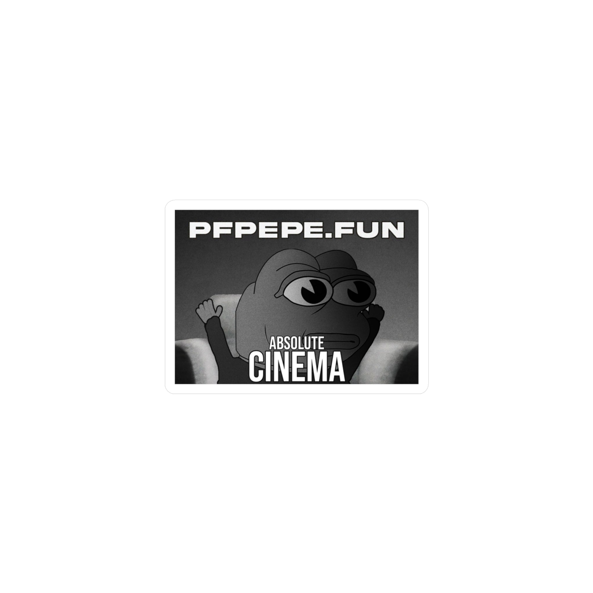 PFP Vinyl Sticker — PFP Absolute Cinema