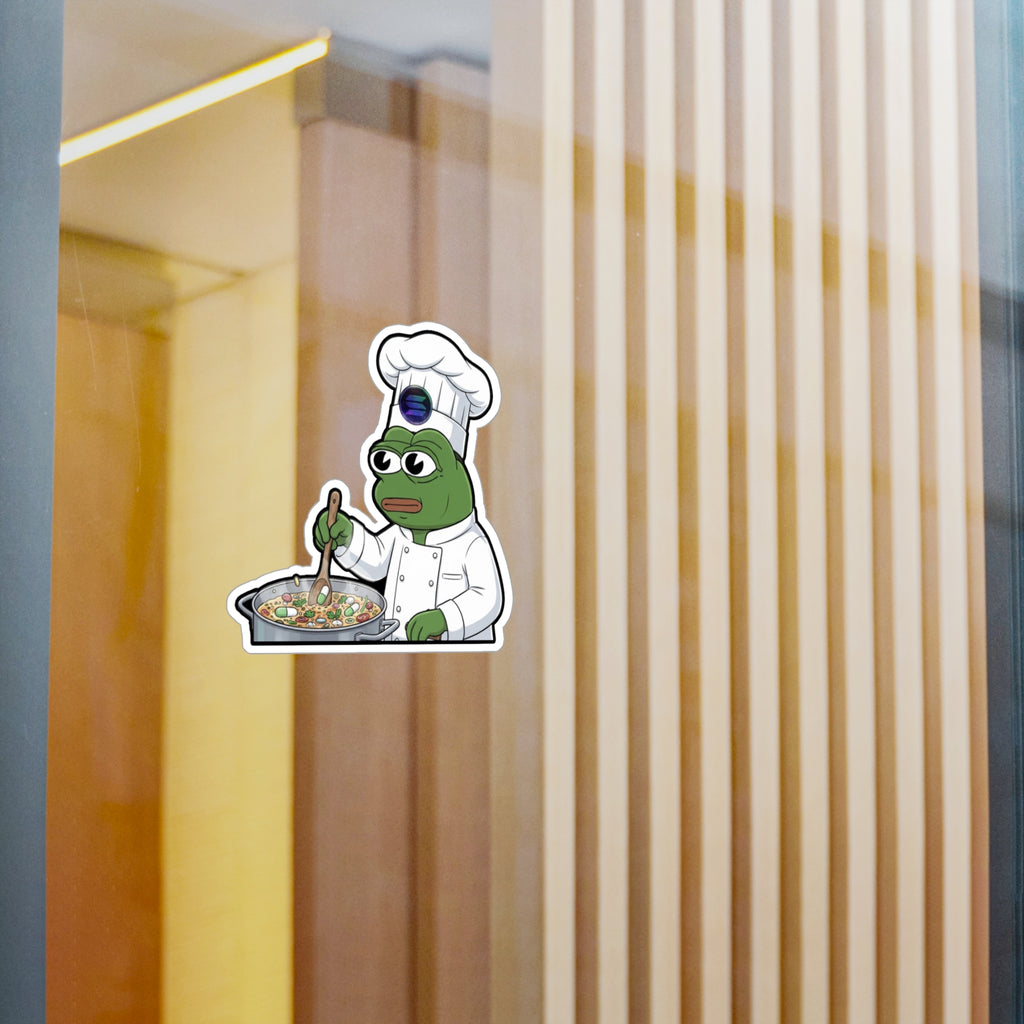 PFP Vinyl Sticker — PFP "Let him COOK"