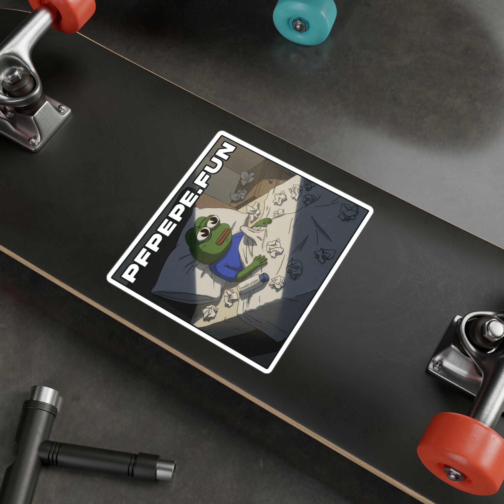 PFP Vinyl Sticker — PFP Busy Night