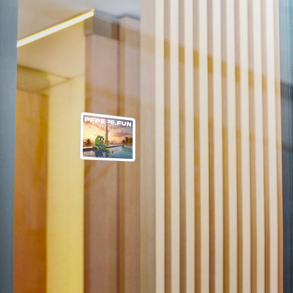 PFP Vinyl Sticker — PFP In Dubai
