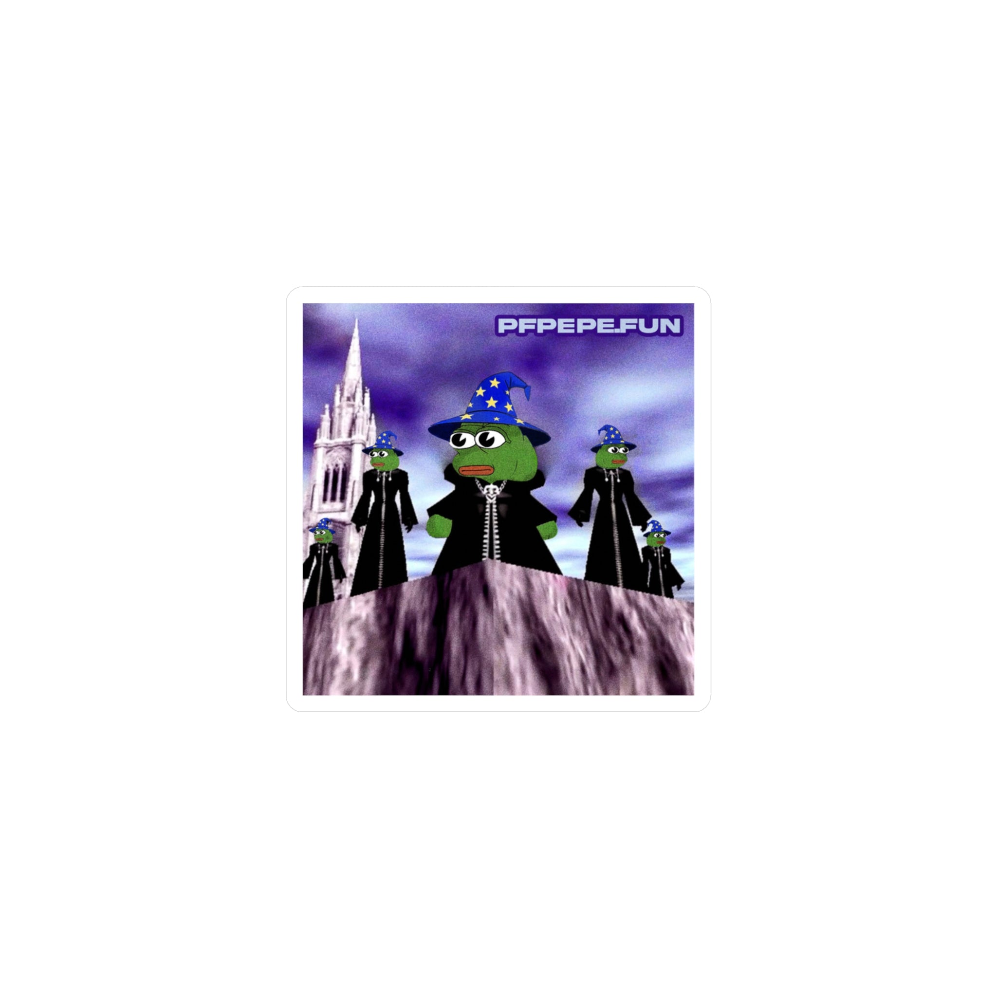 PFP Vinyl Sticker — Wizards Square