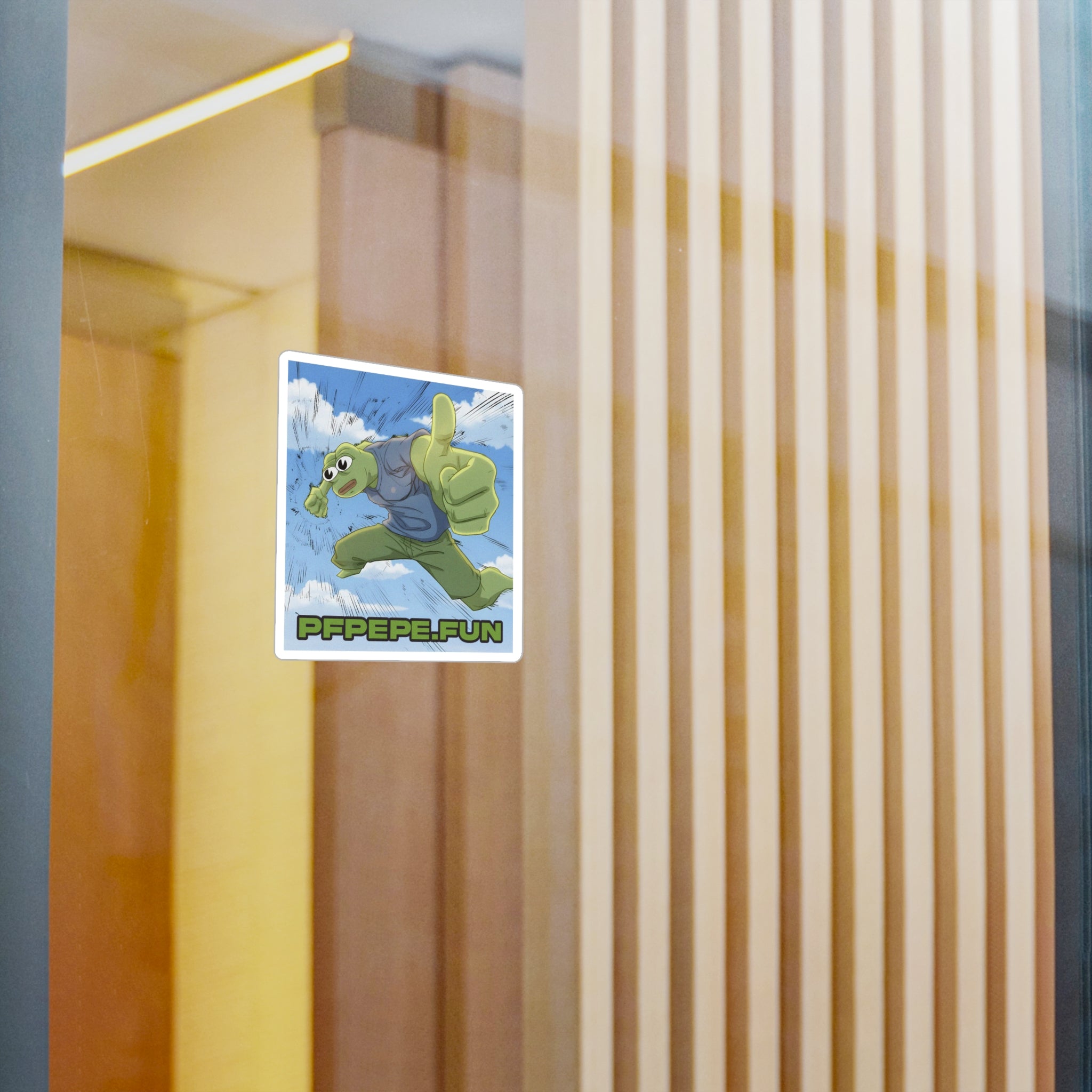 PFP Vinyl Sticker — PFP Punch