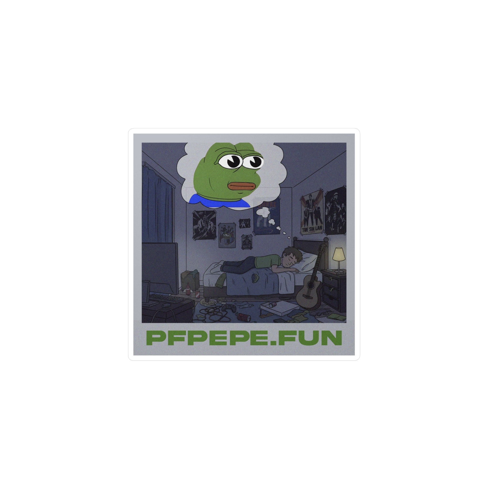 PFP Vinyl Sticker —PFP Dreaming