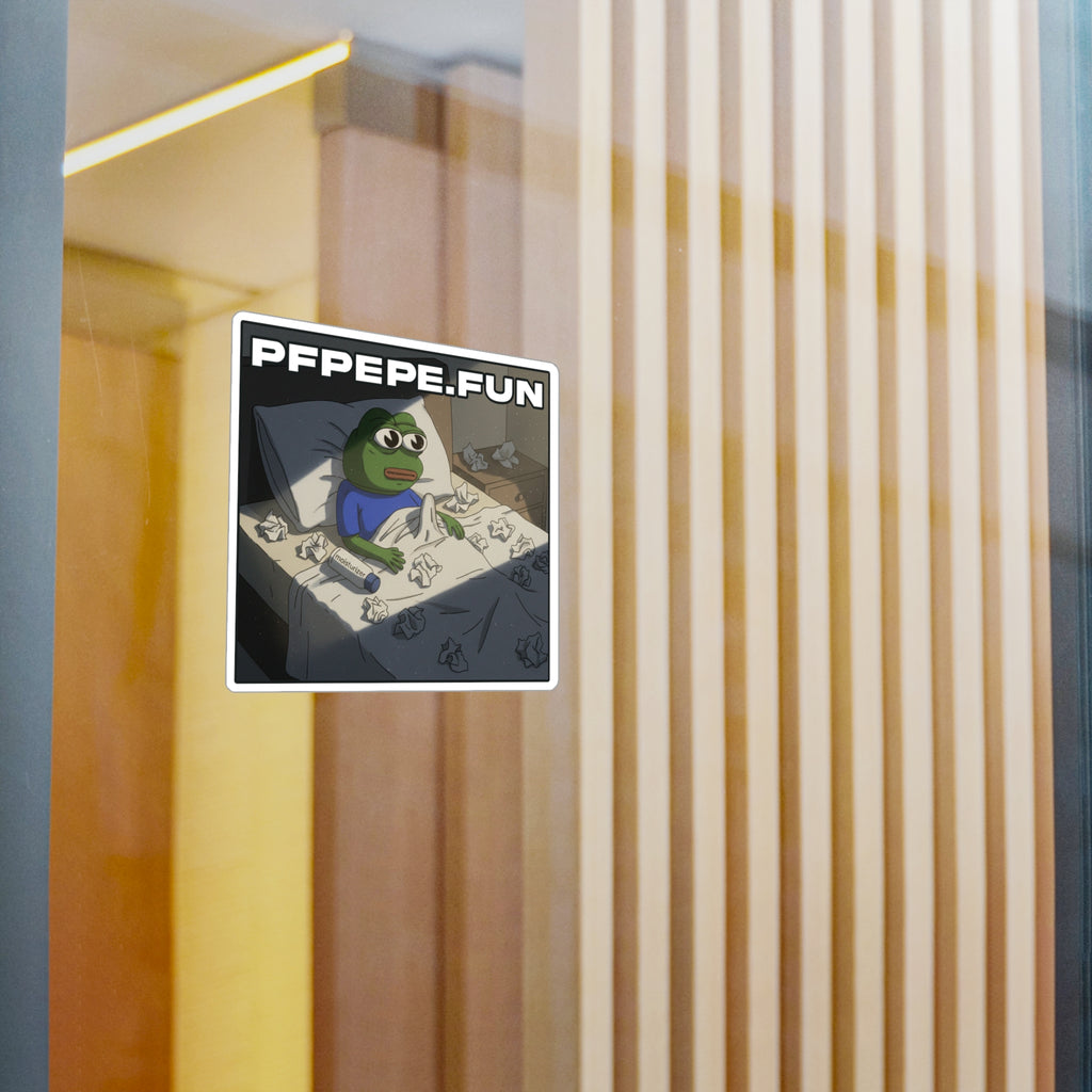 PFP Vinyl Sticker — PFP Busy Night