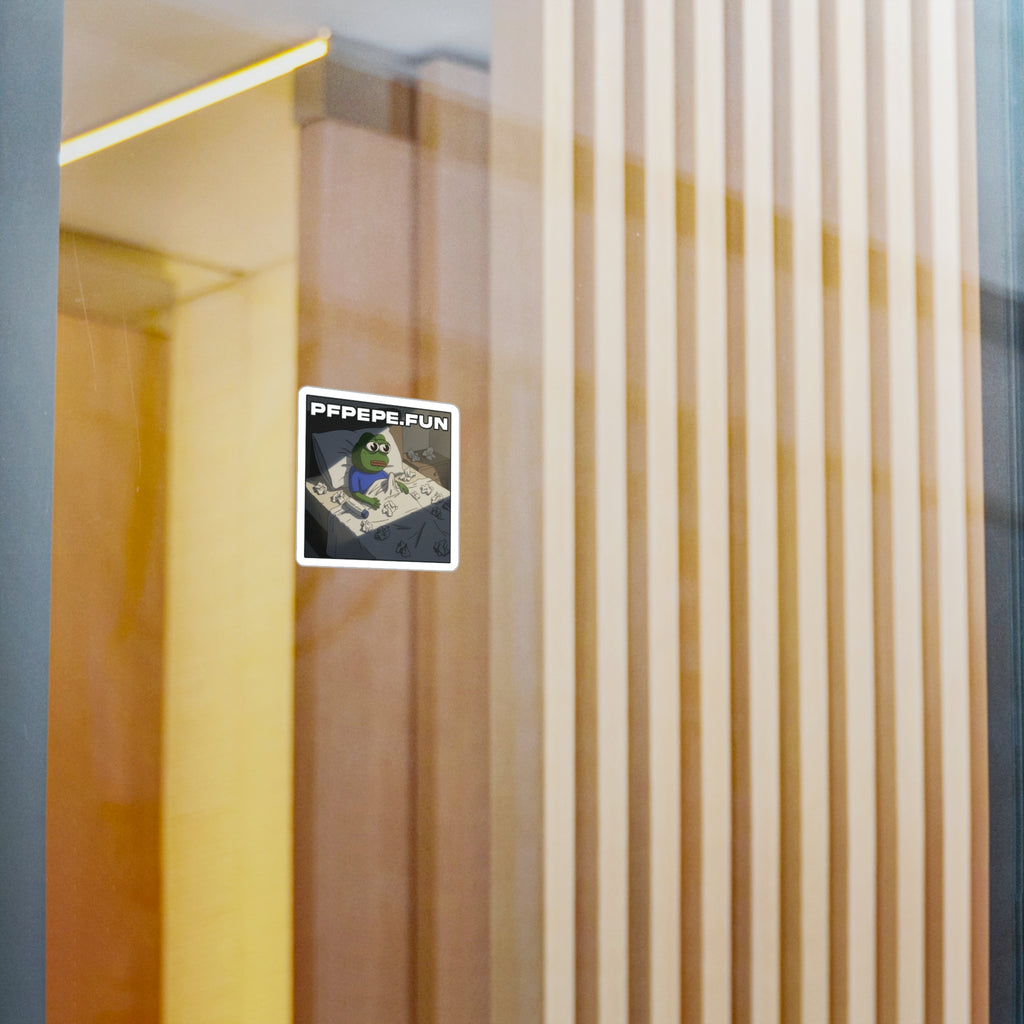 PFP Vinyl Sticker — PFP Busy Night