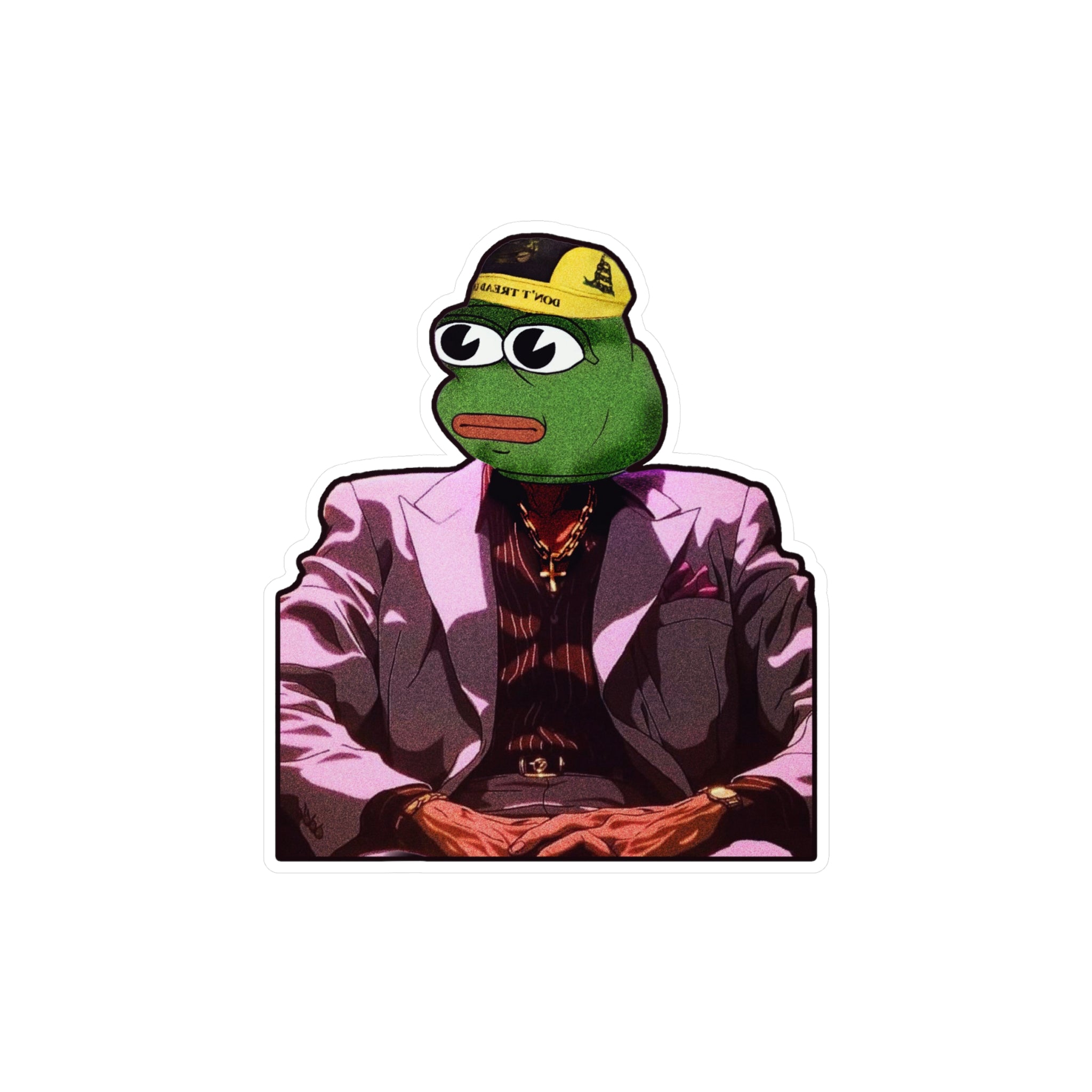PFP Vinyl Sticker — PFP Mafia Boss