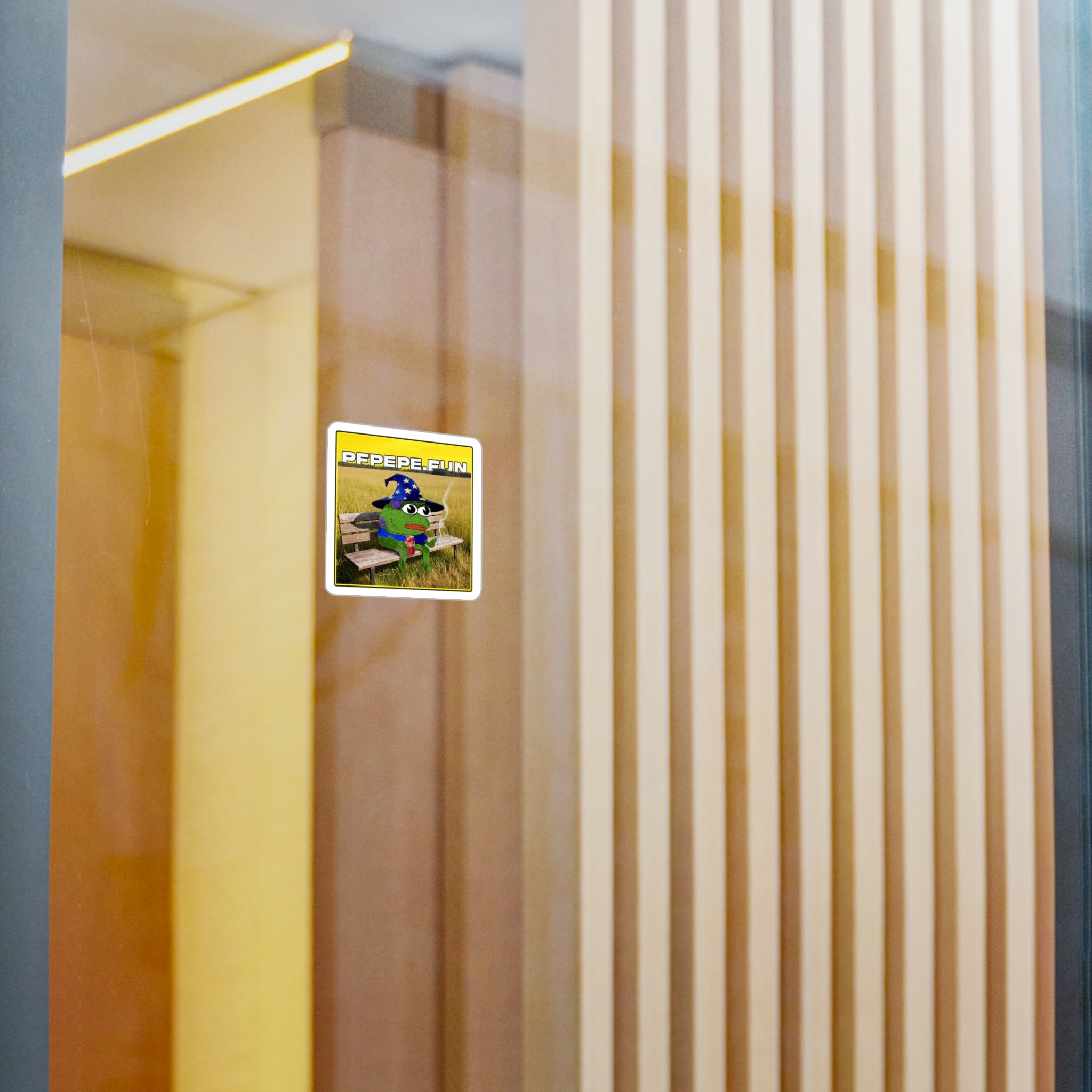PFP Vinyl Sticker — PFP Wizard Smokin a Ciggy