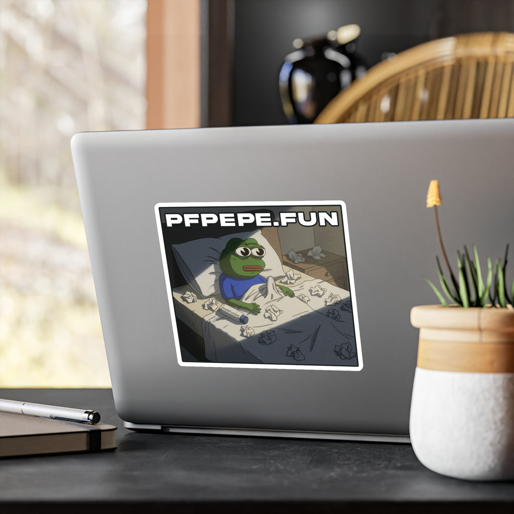 PFP Vinyl Sticker — PFP Busy Night