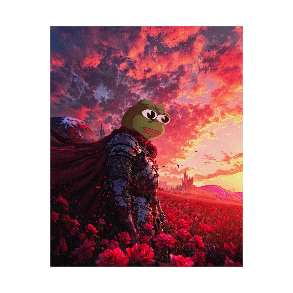 PFP Poster | Red PFP Knight