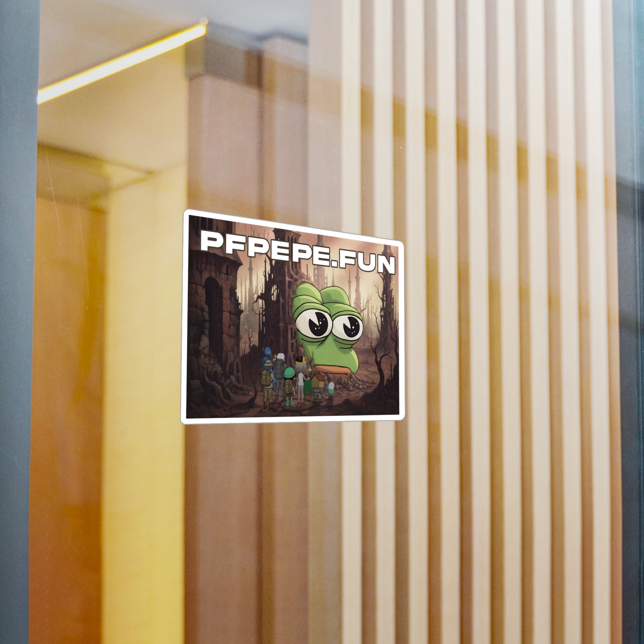 PFP Vinyl Sticker — PFP Adventure