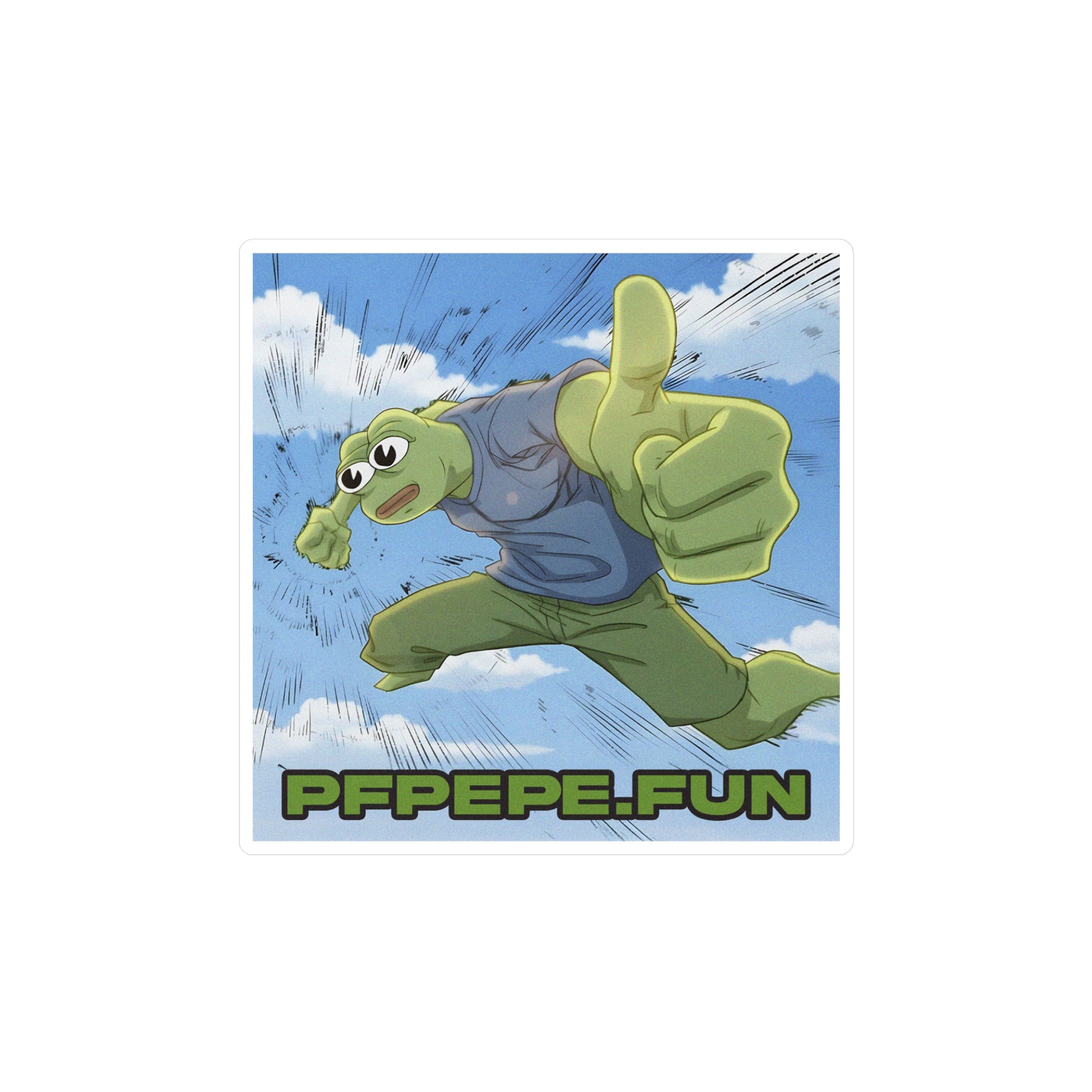PFP Vinyl Sticker — PFP Punch