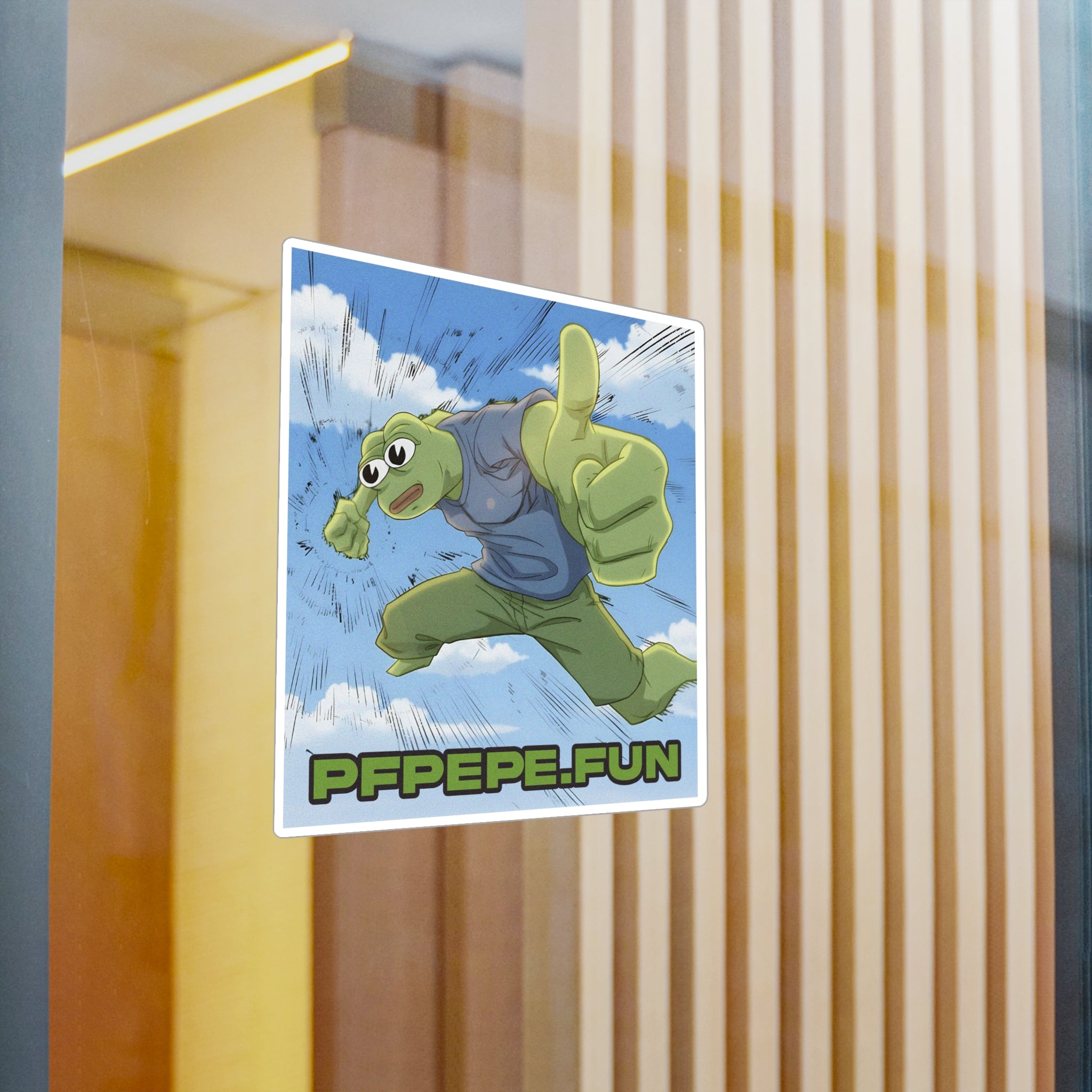 PFP Vinyl Sticker — PFP Punch