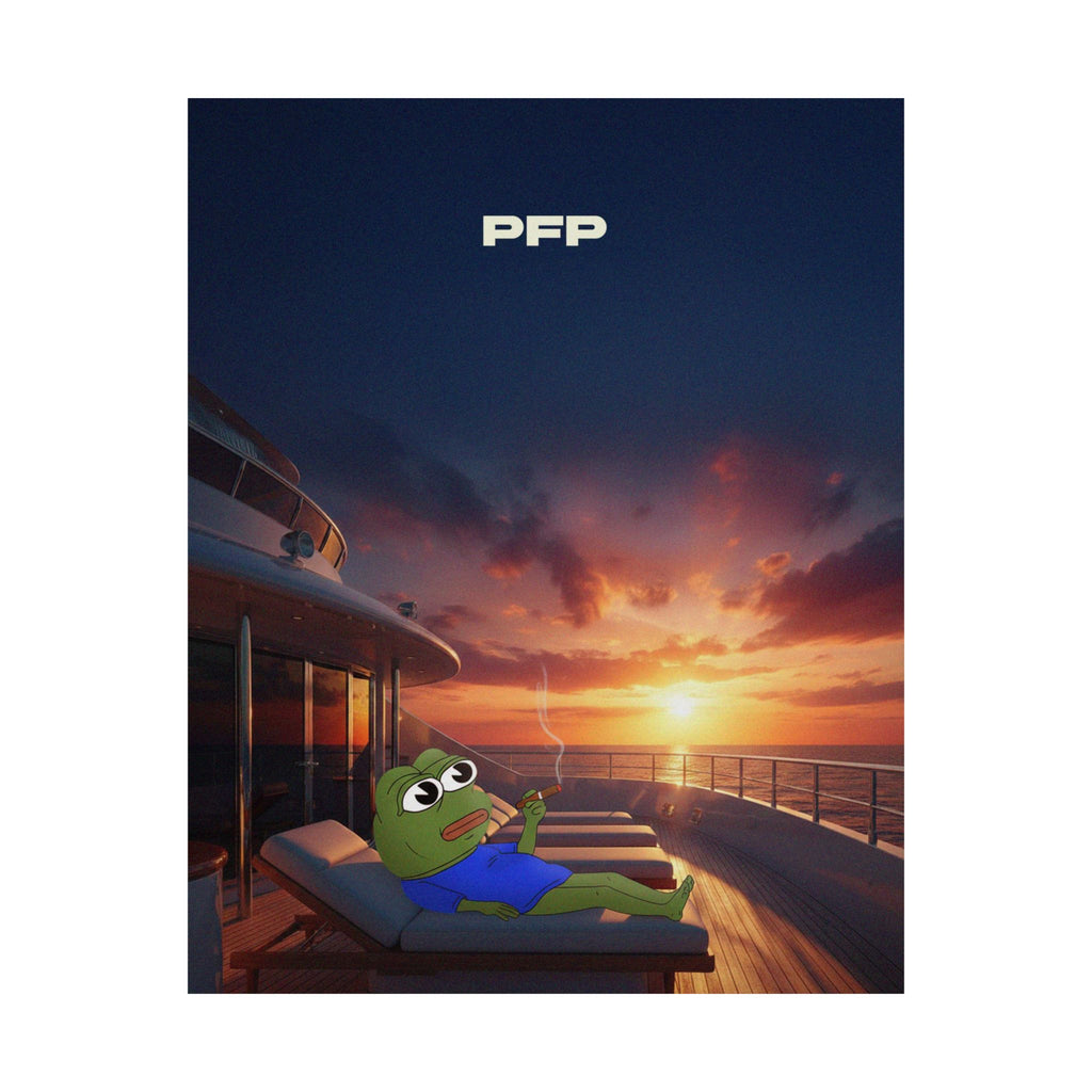 PFP Poster | PFP Yacht and Cigar