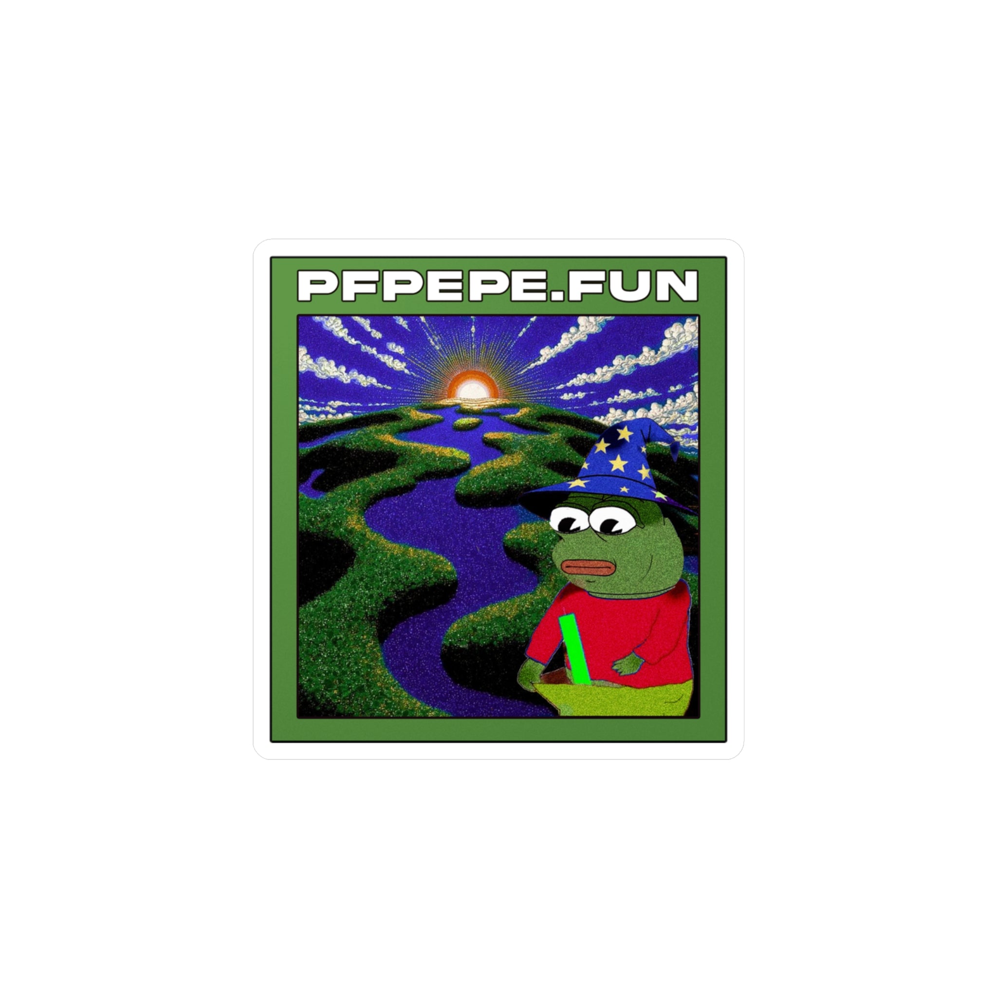 PFP Vinyl Sticker — PFP Wizard Candle