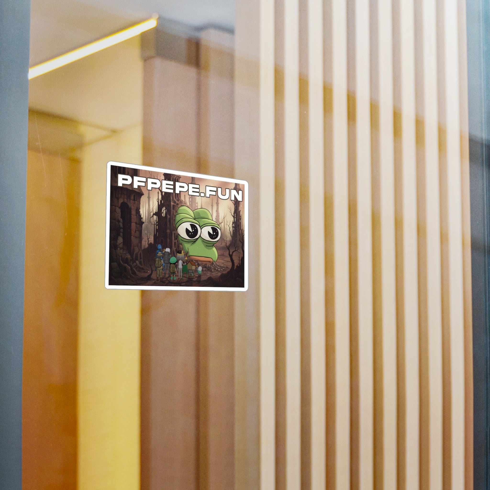 PFP Vinyl Sticker — PFP Adventure