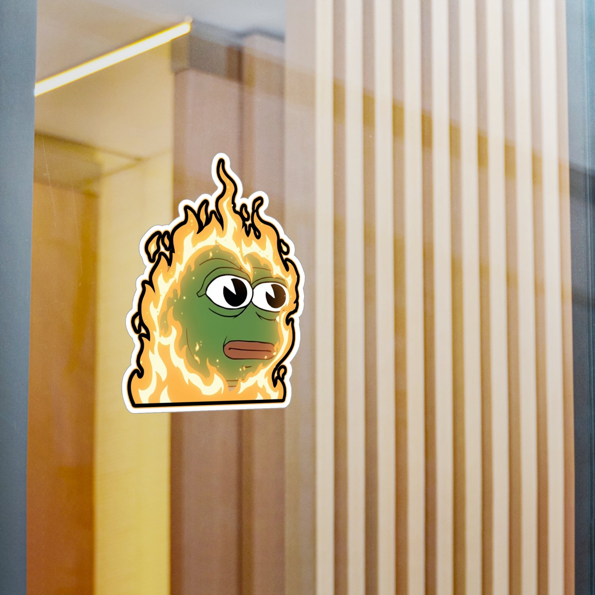 PFP Vinyl Sticker — PFP is Hot asf
