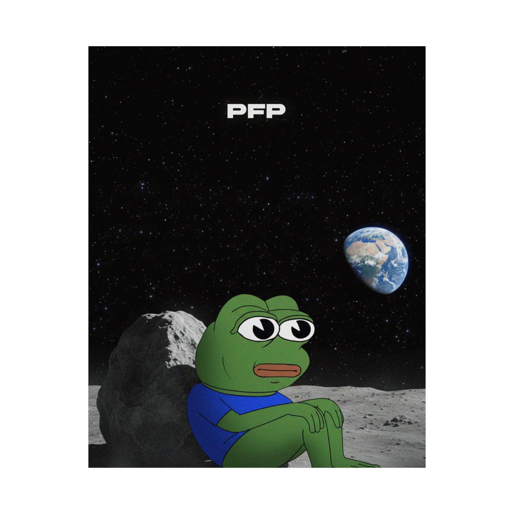 PFP Poster | PFP to the Moooon!