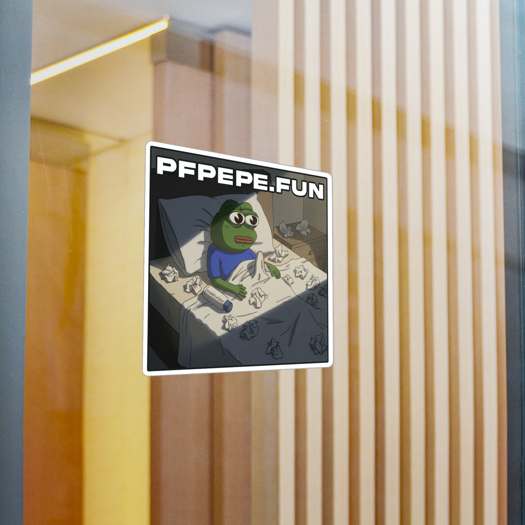 PFP Vinyl Sticker — PFP Busy Night